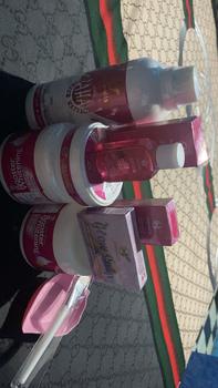 Product Review of Bundle Isi 5 Misonells Hb booster 250gr & Bleaching Licorice+Aha Bodyserum from C**i 0