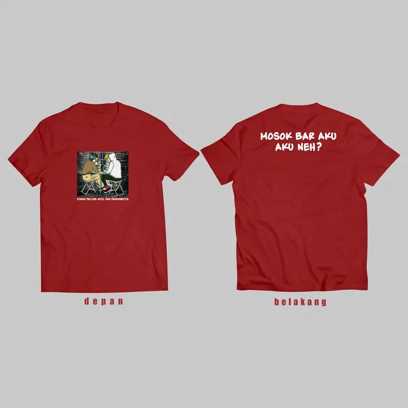 kaos kata mosok bar aku aku neh pria wanita 4