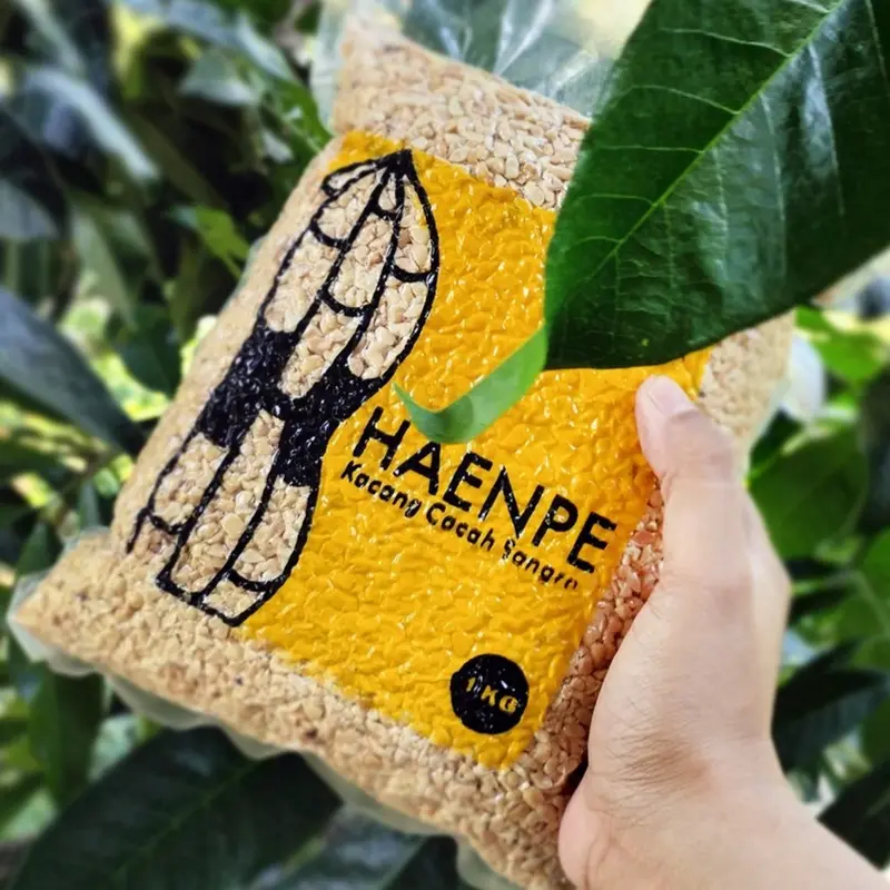 HNP Kacang Cacah Sangrai Premium Beng Beng Nuts Kemasan 1Kg