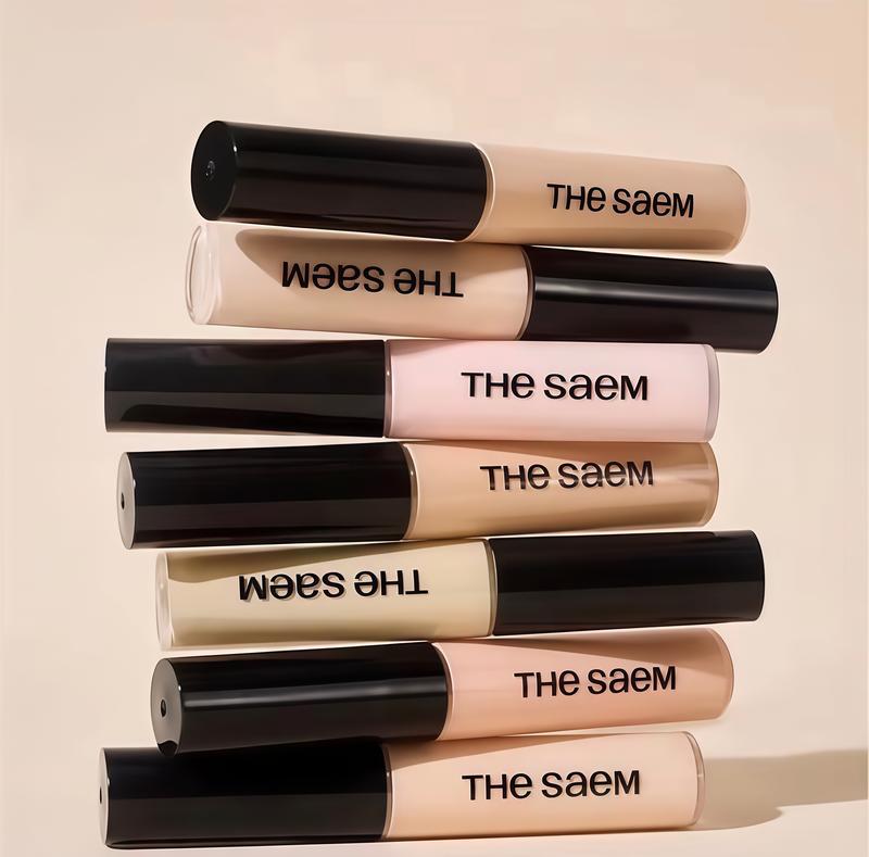 Kem che điểm THE SAEM Cover Perfection - Đầu mút cao su tán đều, che khuyết…