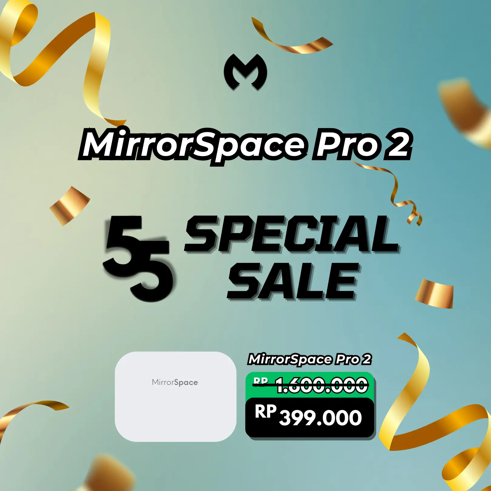 MirrorSpace Pro 2 Wireless Charging Case TWS Bluetooth