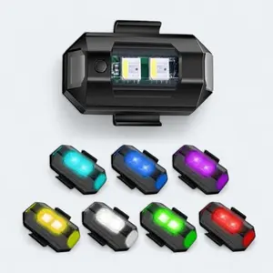 Lampu Pesawat/Lampu Kolong Motor Mobil Sepeda USB LED RGB