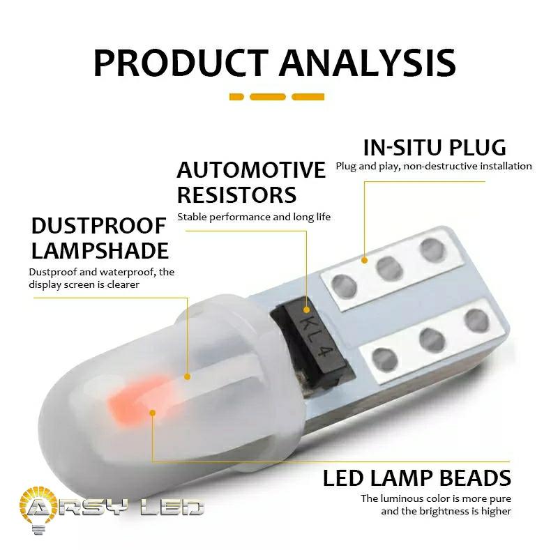 Product Introduction of ARSYLED Lampu LED T5 3014 N-CAP Speedometer Panel Transmisi Matic Mobil Car 0