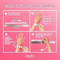 Gambar Kimora - Gelang Rantai Rhodium Wanita Karma Yuna Gtr149 - GTG00R149 - GOLD dari Kimora Jewelry Kota Denpasar 4 Tokopedia