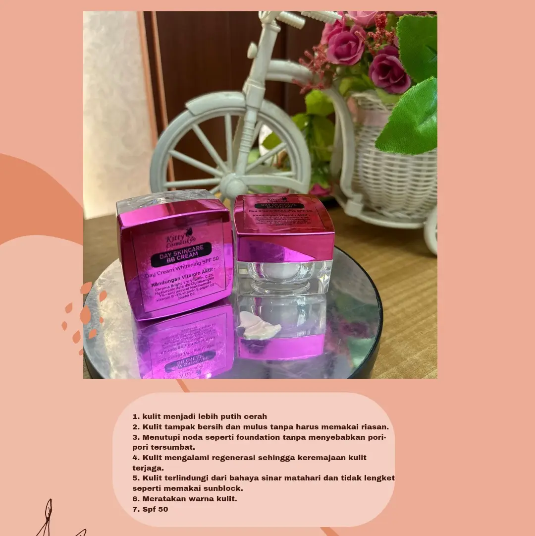 Day Cream Spf 50 Kitty cosmetik