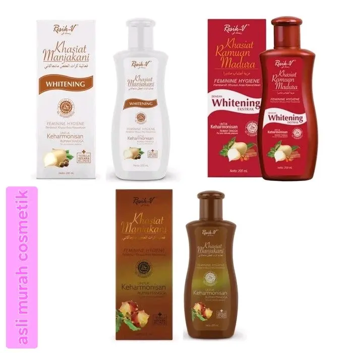 Resik-V Khasiat Manjakani Whitening Feminine Hygiene & Keharmonisan