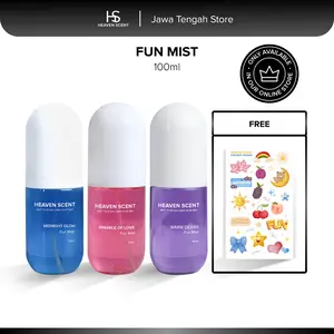 [New Launching] Heaven Scent Jawa Tengah - Fun Body Mist 100ml Free Gift – Parfum Wanita Tahan Lama
