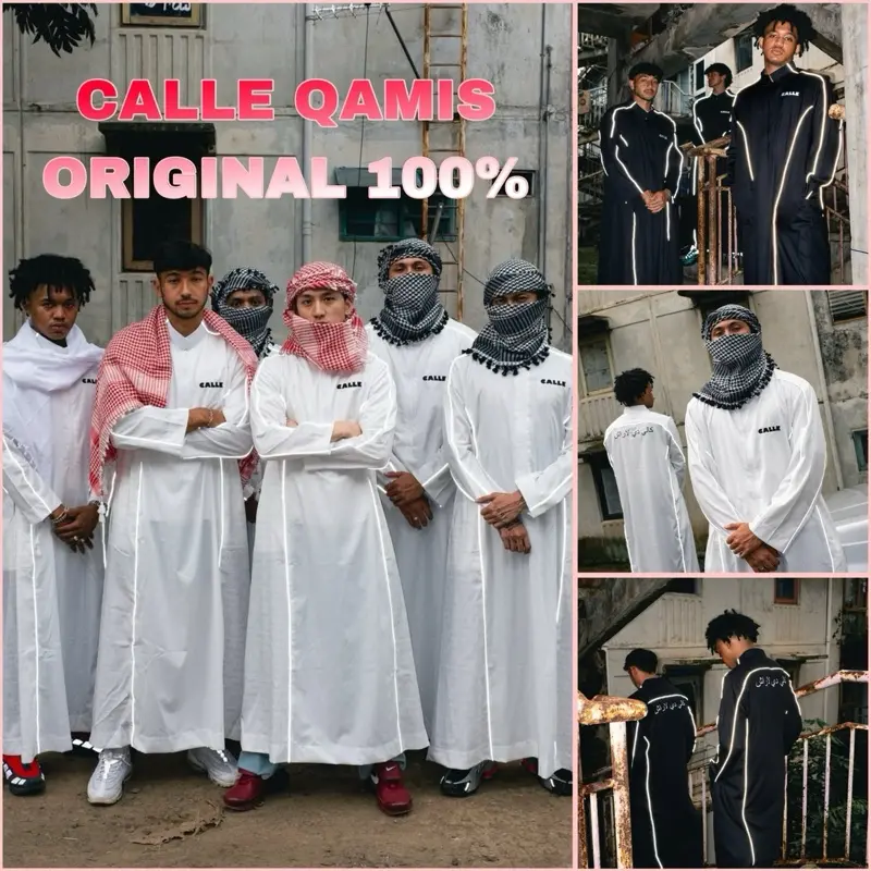 [ORIGINAL 100%] JUBAH CALLE QAMIS CALLE DE LARACHE JUBAH CDL GAMIS CALLE CDL