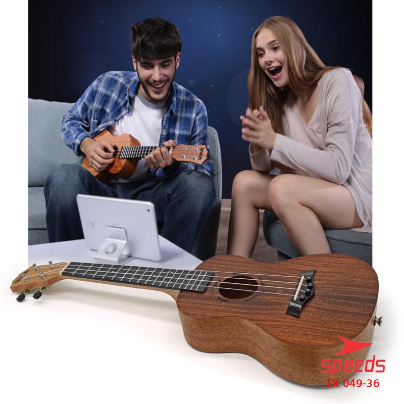 Ukulele Concert Ukulele 4 Senar Ukulele 24 Inch Akustik Kayu Premium SPEEDS 049-36 7