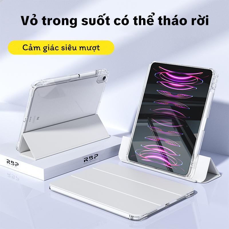 RBP ipad case ốp lưngCó thể tháo rời 2 trong 1 Có khay đựng bút bên phải Có thể áp dụng với ốp for ipad pro 11 inch Pro 12.9 inch 2020 201 2022 2024 Air 4 Air 5 apple Air 6 2024 ốp lưng ipad gen 10 ốp ipad gen 9 gen 8 gen 7 mini 6 7 Chống rơi Case