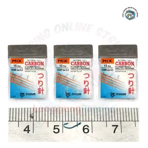 KAIL PANCING CARBON MIX AKITAKITSUNE 1030R WARNA BIRU BERLUBANG HARGA PER 1 BUNGKUS