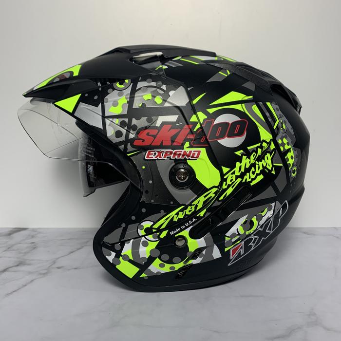 Gambar Helm BXP JP7 Skidoo Kuning Doff - Double visor Helem SNI Helmet Dewasa dari Kanaka Karya Store Kota Administrasi Jakarta Utara Tokopedia