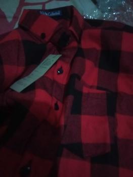 Product Review of Kemeja flanel import kemeja kotak kotak kemeja pria wanita from w**e 0