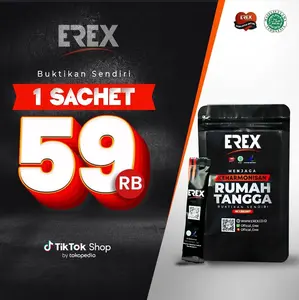 EREX Minuman Serbuk Herbal Botanical Stamina Rasa Blueberry Jamu Jamu 1 Sachet