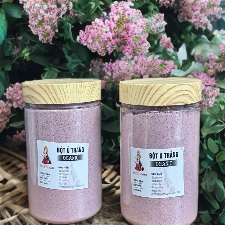 Bột Ủ TRẮNG Da Oganic  TẨY DA BODY                             MD KHMER 94 MUA 1 tặng 1 500gr 0