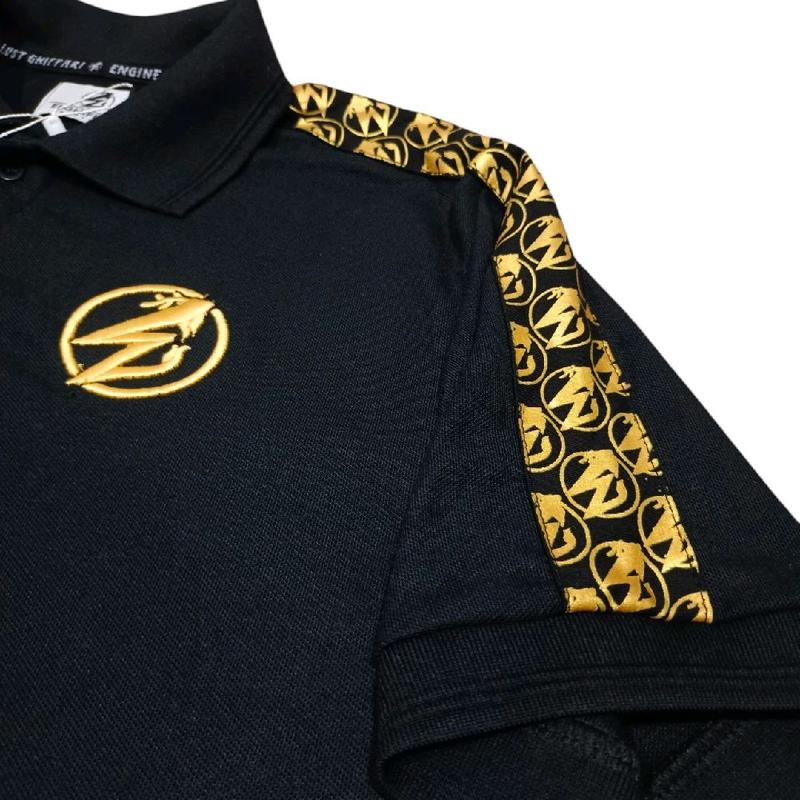 Kaos Polo Shirt Pria Ringer Taped Gold - Bahan Cotton Cvc 20s Berkualitas Premium - Tangan, Panjang, Kerah 4