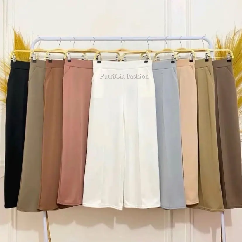 Celana Kulot Stick Scuba Import Premium