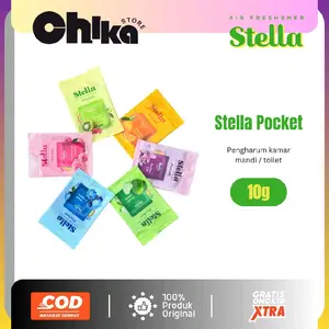 6pcs Stella Pocket Bathroom 10 gr | Pengharum toilet dan kamar mandi | penghilang bau