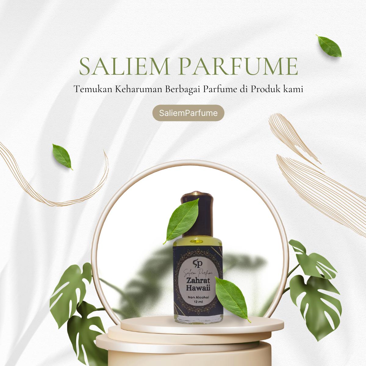 PARFUM ARAB ZAHRAT HAWAII NON ALCOHOL MINYAK WANGI TAHAN LAMA Perfume Wanita