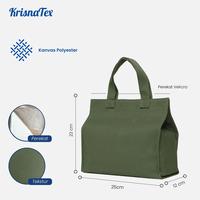 Gambar Krisnatex Tas Hampers Jinjing Kanvas Polyester - Bekal Lunch Bag Warna - Hitam dari Krisnatex Kota Administrasi Jakarta Timur 3 Tokopedia