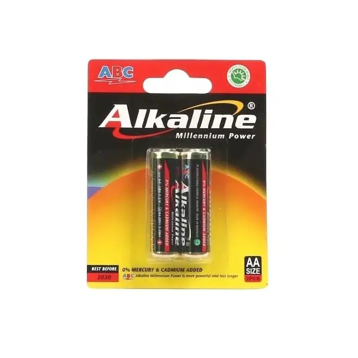 BATERAI ABC Alkaline AA/A2 & AAA/A3 | 1.5 Volt | Baterai isi 4+2 | Untuk Mainan | Jam Dinding | Remot | Baterai | Batre | Battery | Tahan Lama 2