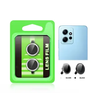 Antigores Kamera Ring Kompatibel for R3dmi Note 12 4G 12 Pro 5G 13 4G 13 5G 13 Pro 4G 13 Pro 5G 13 Pro Plus 14 4G 14 5G 14 Pro 4G 14 Pro 5G 14 Pro Plus Antigores Kamera Kaca  / Tempered Glass Camera Metal Ring