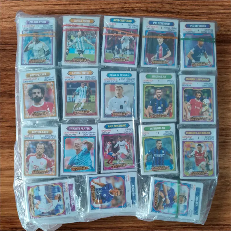 2pack Mainan Kartu Kwartet Renceng Motif Labubu Pokemon Bola 2