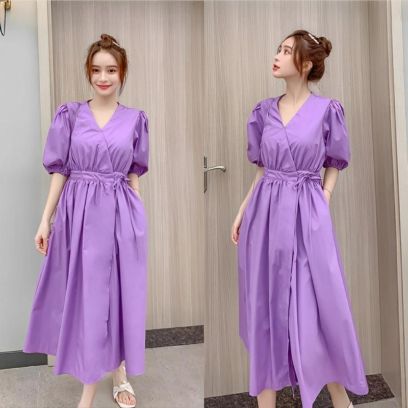 RO Dress Miyuki Big Size XXXL Ld 100 - 120 cm P 120 cm B 308 gr Mosscrepe Viscose #4210 0