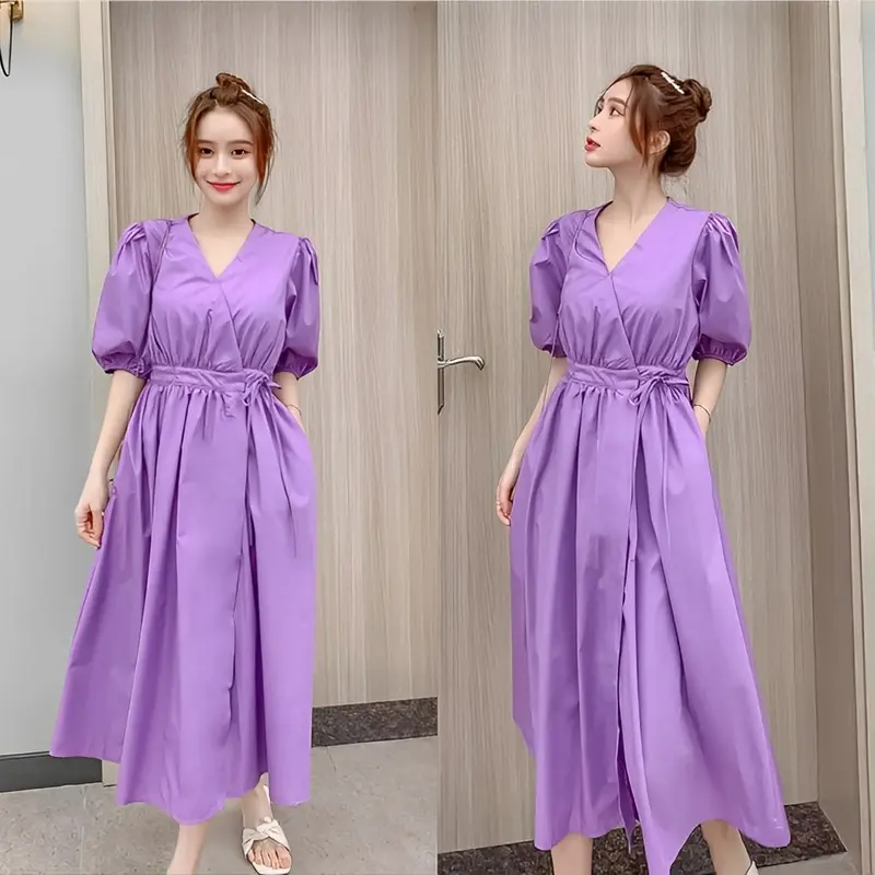 RO Dress Miyuki Big Size XXXL Ld 100 - 120 cm P 120 cm B 308 gr Mosscrepe Viscose #4210 0