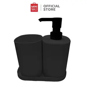 Miniso X Simple Bathroom Set 3Pcs Kamar Mandi Tempat Sabun Organizer