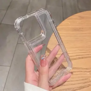 Case Anti Banting 3 in 1 FOR Samsung A07/A17/S25 FE/A26/A36/A56/A24/S25/PLUS/A54/A34/A32 4G/A52/A52S/A22/M32/M22/A14/S24/A05/A05S/A25/S22/S23/A35/A55/S23/A15/S24 ULTRA/A06 4G/A16/S25 hyper Protection Military Soft Full casing bening clear