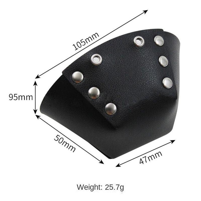 New PU Leather Roller Skate Toe Caps 5 Colors 105*50mm Skate Toe Guards Roller Skating Cap Roller Skate Parts 3