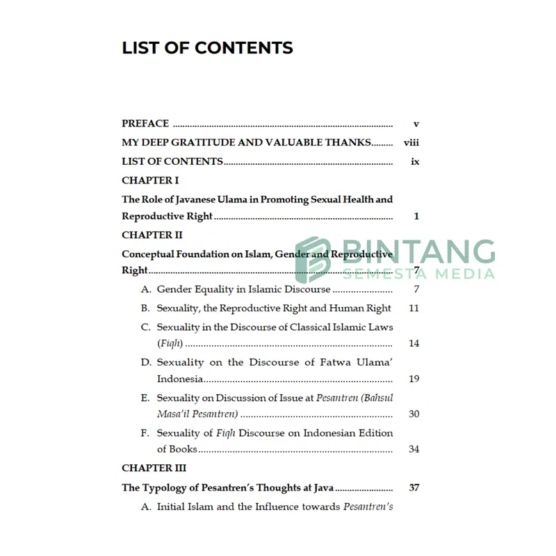Islam, Sexual Right, and Reproductive Health: The Perspective of Javanese Ulama' - M. Ikhsanudin, S.Ag., M.S.I.