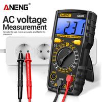 Gambar (Paket A) Aneng SZ306 Pro Digital Multimeters Testers AC/DC Voltage Diode Test Buzzer 10A Current dari Aneng Official Store Kab. Tangerang 4 Tokopedia