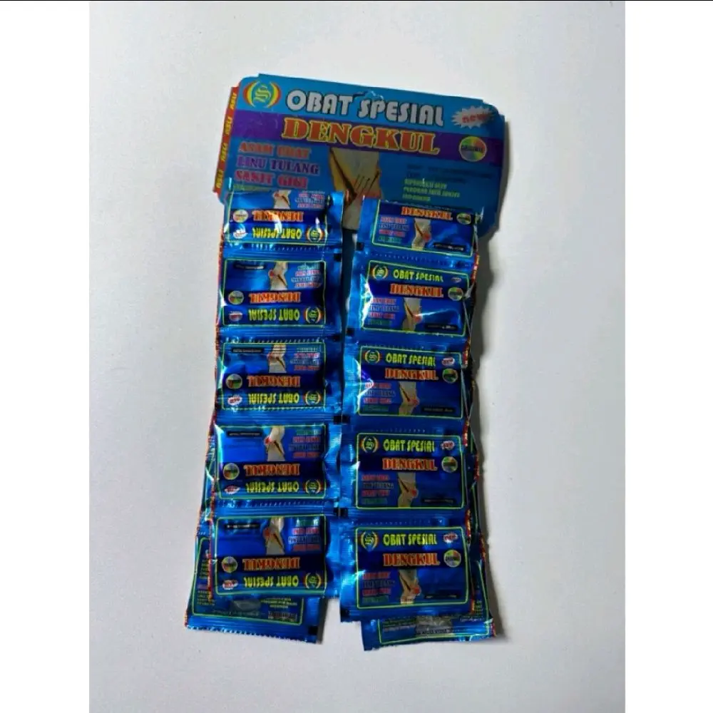Kapsul Spesial Dengkul Original 20 Bungkus 1 Renceng Jamu nyeri Sendi Dan Tulang
