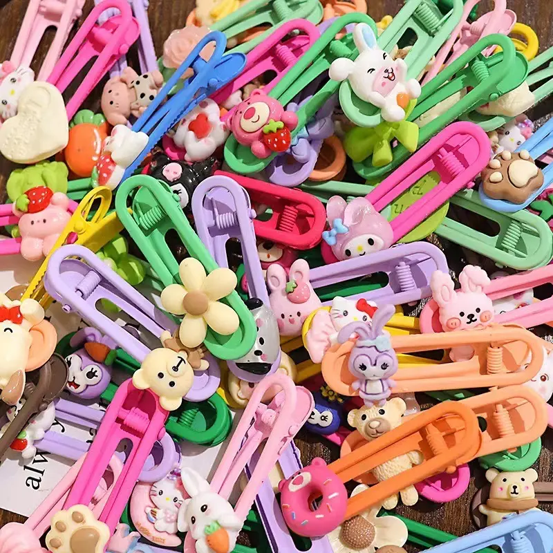 Mini hair clips for kids bangs broken hair clips for gifts