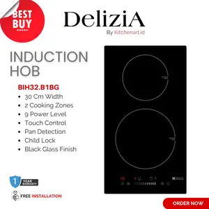 Delizia Built in Induction Hob 30 cm BIH32.B1BG