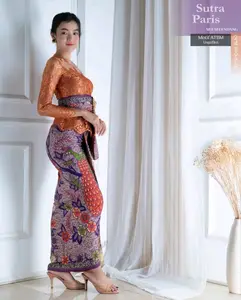 Kaisa Kamen Bali Sutra Paris ATBM Set Selendang Kamen Lembaran Desain Kamen Menarik Tipe ATBM Populer