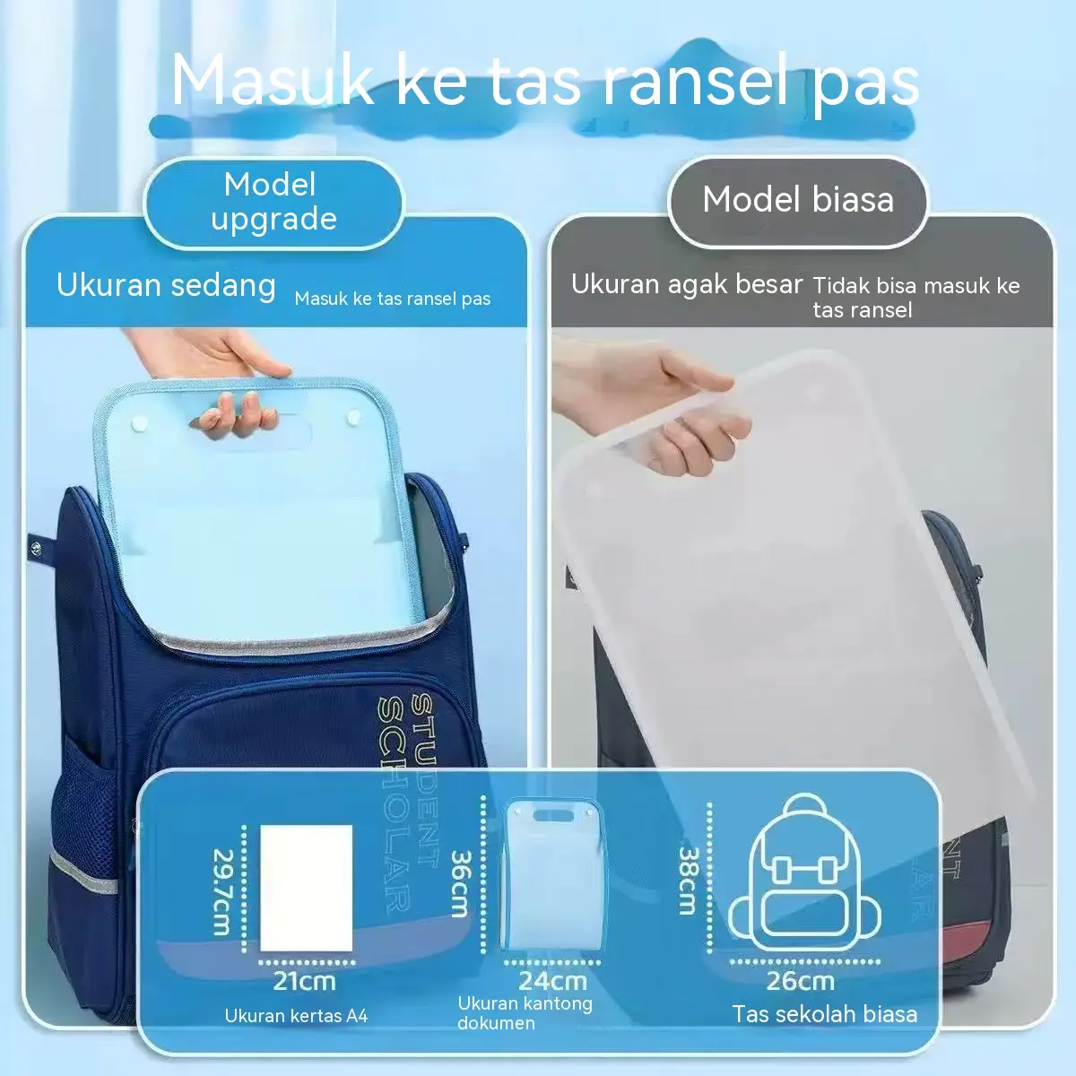 Map Organizer A4 Jinjing Multilapis Expanding, Tempat Simpan Lembar Ujian Semua Jenjang Sekolah SD SMP SMA, Pisah Berkas Tiap Mata Pelajaran, Desain Jinjing Portabel Praktis Dibawa Ke Sekolah & Les Privat