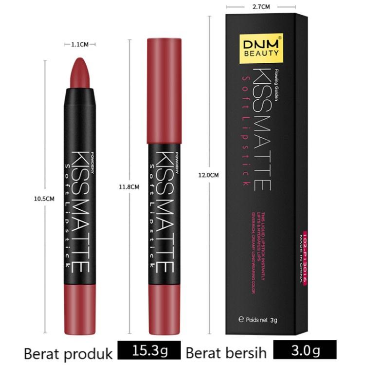 DNM 531 LIPSTICK MATTE KISSMATTE SOFT LIPSTICK 7