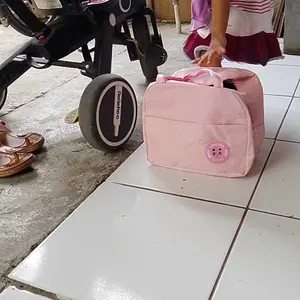 [COD] Lunch Bag/ Tas Bekal/ Tas Makan Siang Berbagai Warna/ Tas Bekal Warna Solid