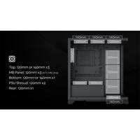 Gambar CASING XIGMATEK ENDORPHIN ULTRA - Mid Tower ATX Case Tempered Glass (Free 5x RGB Fan) dari Techno Computer Bali Kota Denpasar 2 Tokopedia