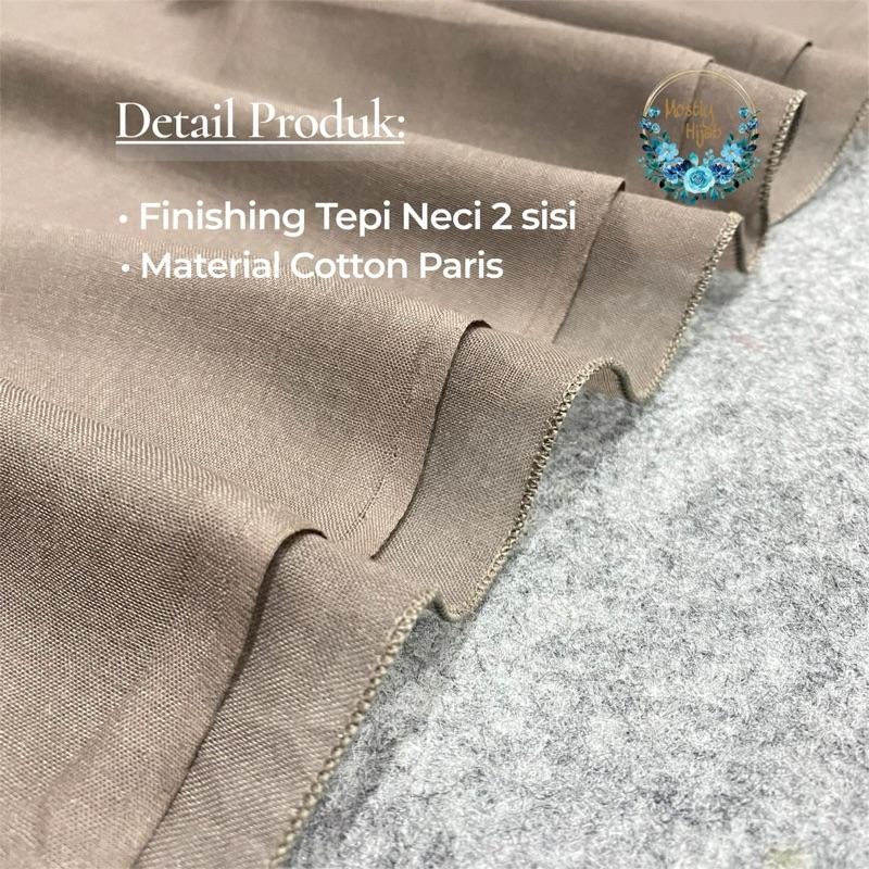 KERUDUNG PARIS JADUL SEGIEMPAT VARISHA/REDROSE COD