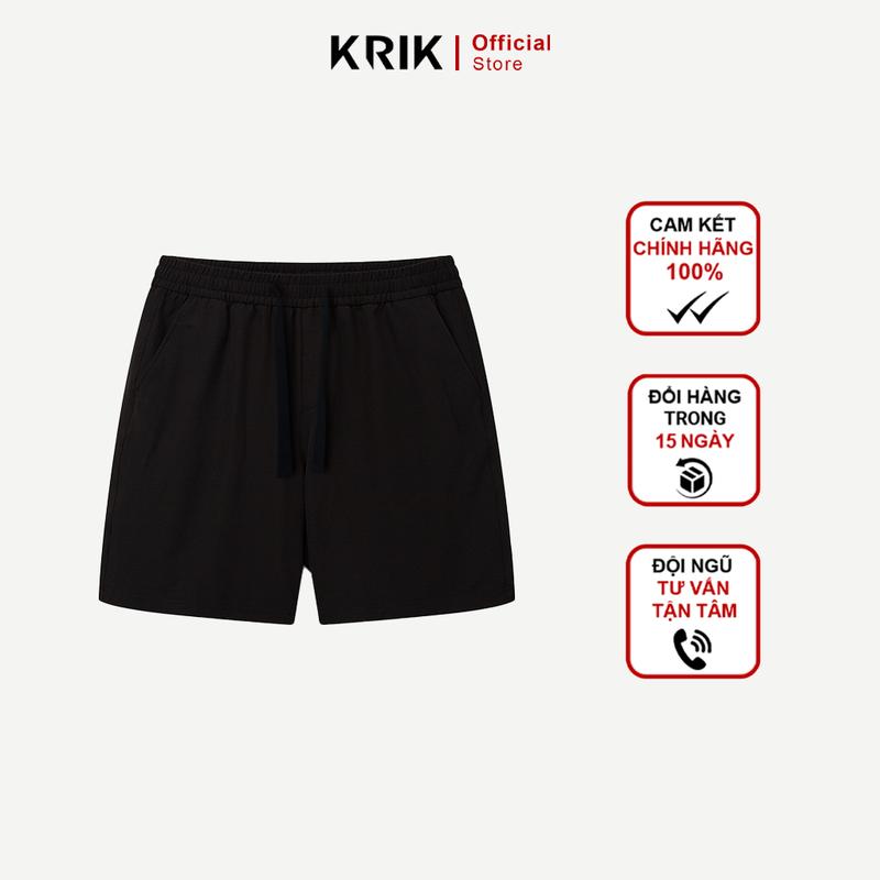 Quần Short Nam KRIK Form Classic Thiết Kế Dây Rút Giấu Gọn Trẻ Trung Nắng Động QS8152