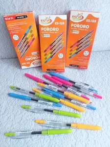 Pulpen Gel Candy Pororo dan Kokoho - isi 6 Pcs, 12 Pcs