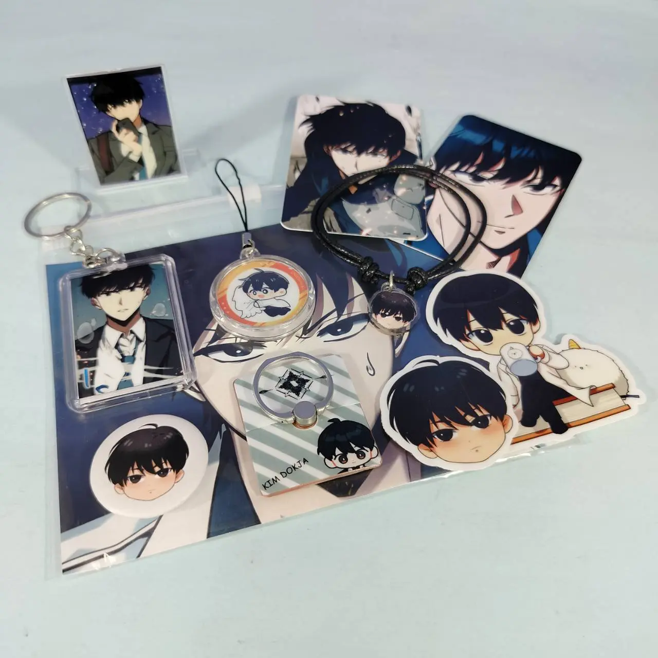 Hampers Aesthetic Webtoon OMNISCIENT - Kado Ultah karakter Kim Dokja - Gift Wisuda Manhwa - Hadiah Ulang Tahun Kim Dok Ja - THR Merchandise Anime
