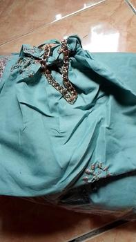 Product Review of MUSYAFFA - Mukena Dewasa Bordir Clara Premium Cantik Mewah Atasan Bawahan Bunga Katun Muslim Mukenah Mukena bordir from m**i 0