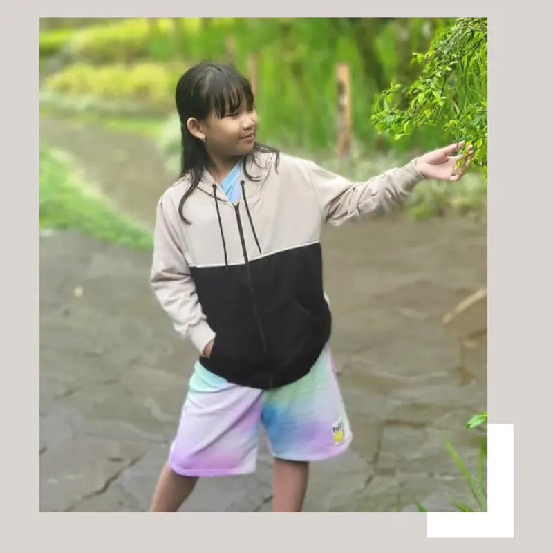 PUFFYID jaket anak perempuan TWO COMBY fashion hoodie kids keren 6