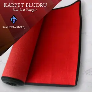 Buana Karpet Full List Pinggir || Uk 2mx2m,  2mx3m || Karpet Ngonten Bludru Estetik Lantai