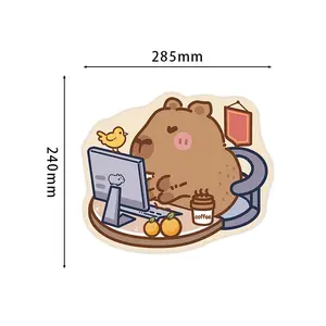 Capybara Special-shaped Mouse Pad Small Cartoon Creative Mouse Pad Office Washable Mouse Pad